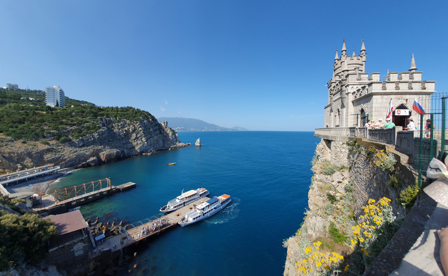Ласточкино гнездо в Крыму